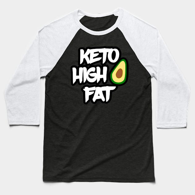 Keto Baseball T-Shirt by reyzo9000